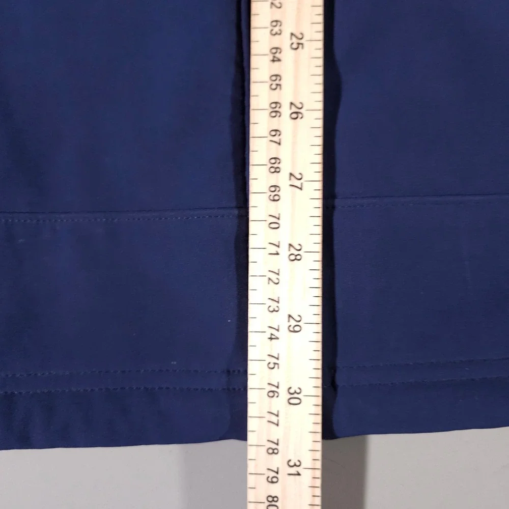 LL Bean Softshell Jacket Mens XXL Tall Blue Fleece Lined‎ Full Zip 299766